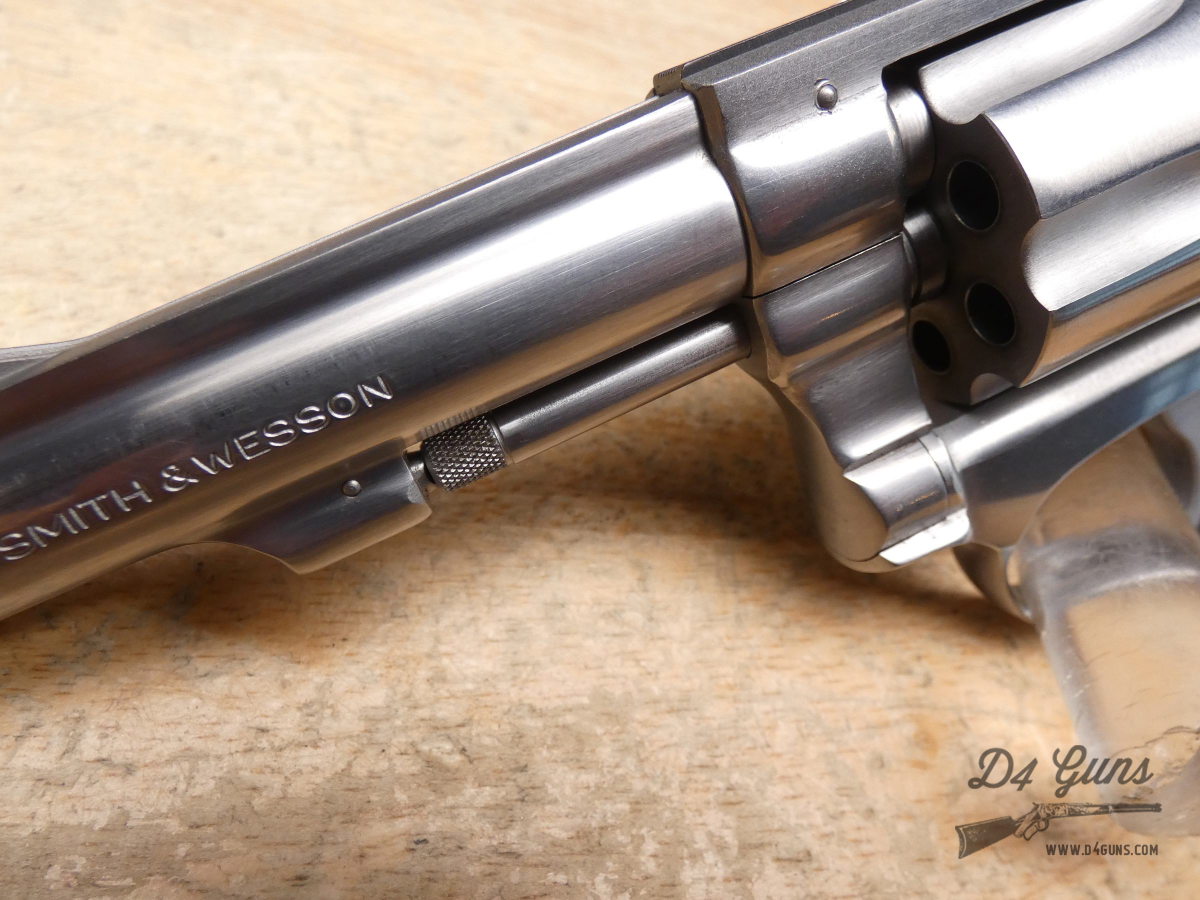 Smith & Wesson Model 63 Stainless - .22 LR - No Dash - Pre-Lock - S&W - C -img-4
