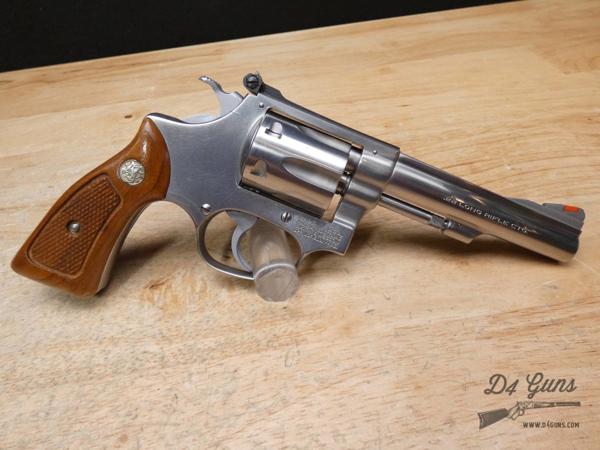Smith & Wesson Model 63 Stainless - .22 LR - No Dash - Pre-Lock - S&W - C -img-22