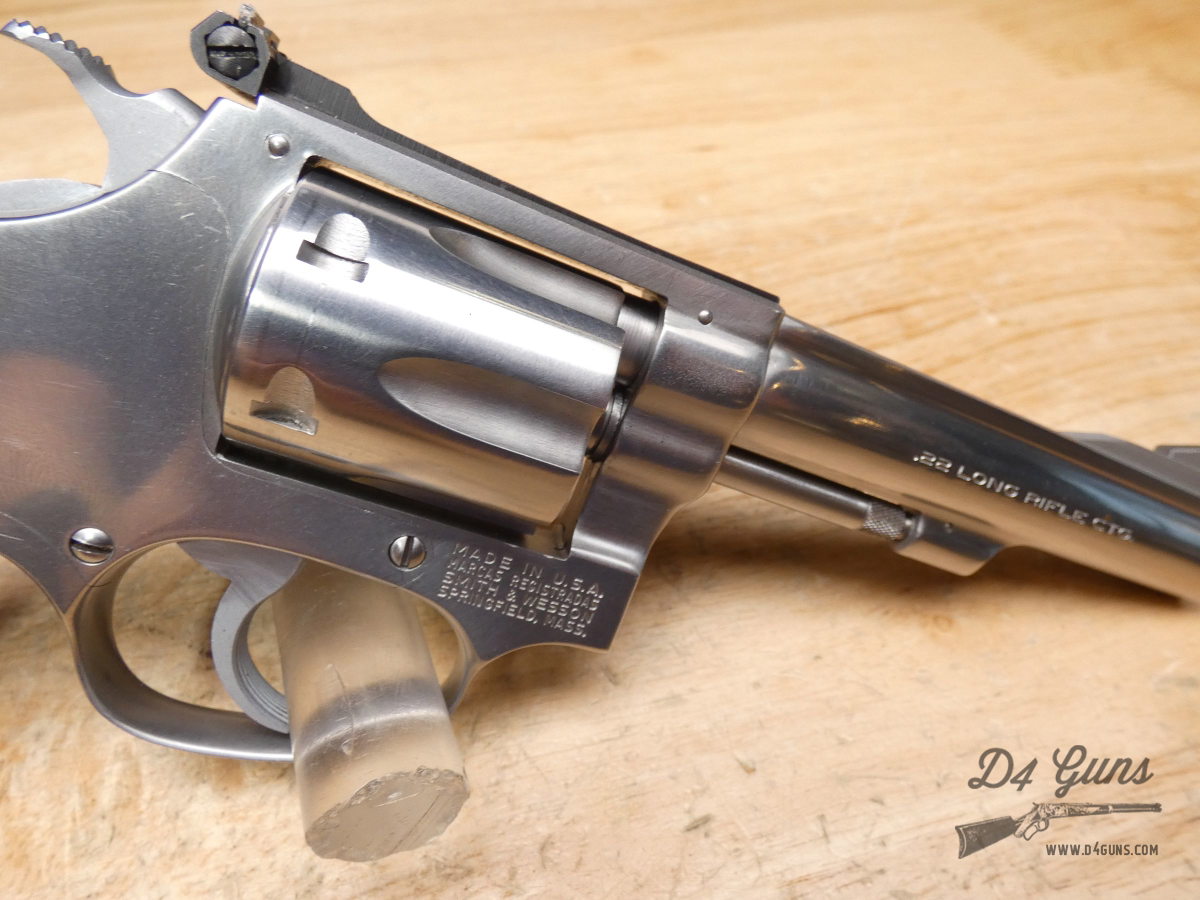 Smith & Wesson Model 63 Stainless - .22 LR - No Dash - Pre-Lock - S&W - C -img-25