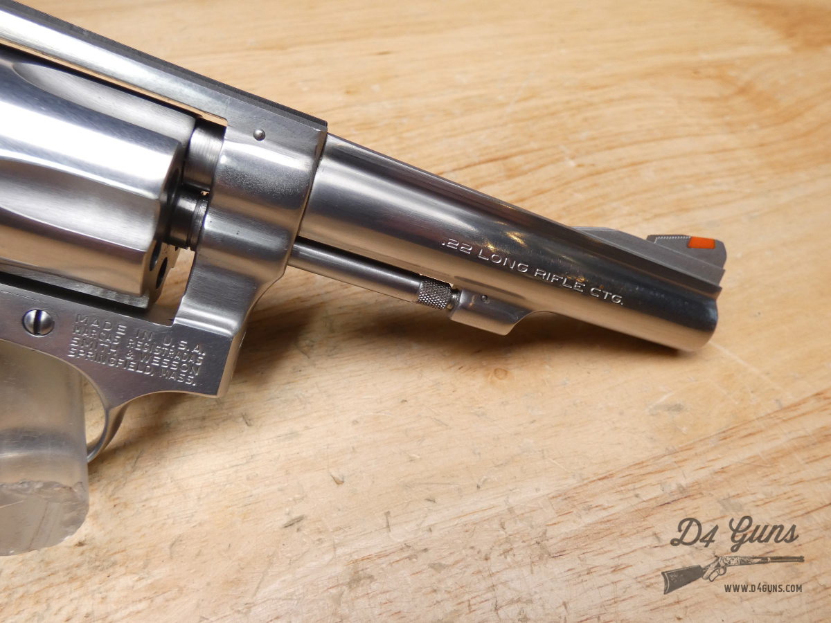 Smith & Wesson Model 63 Stainless - .22 LR - No Dash - Pre-Lock - S&W - C -img-26