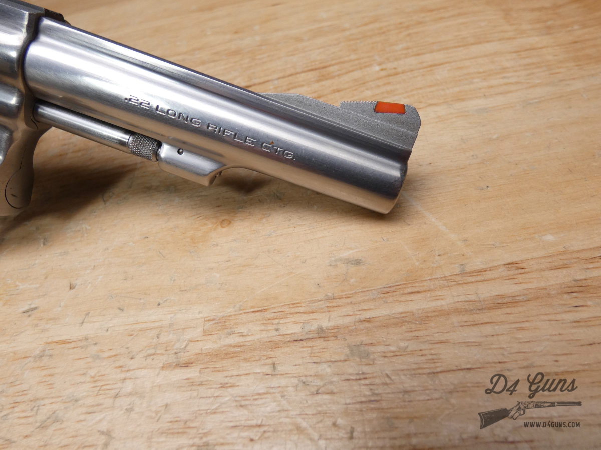 Smith & Wesson Model 63 Stainless - .22 LR - No Dash - Pre-Lock - S&W - C -img-27