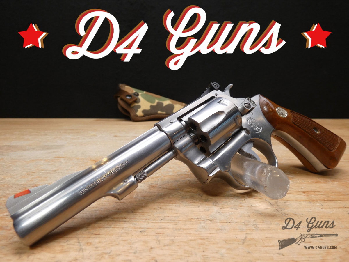 Smith & Wesson Model 63 Stainless - .22 LR - No Dash - Pre-Lock - S&W - C -img-0