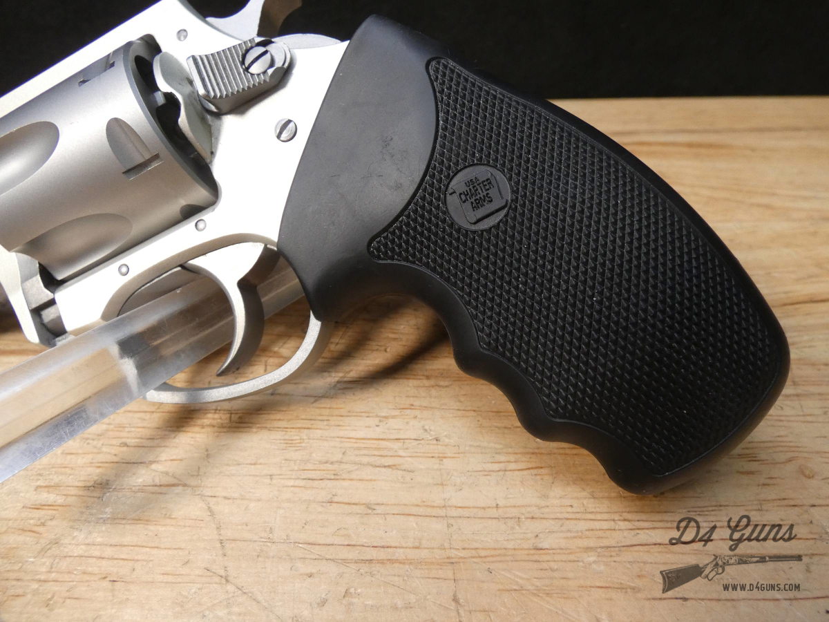 Charter Arms Pitbull 380 - .380 ACP - Stainless Compact Revolver w/ OG Case-img-6