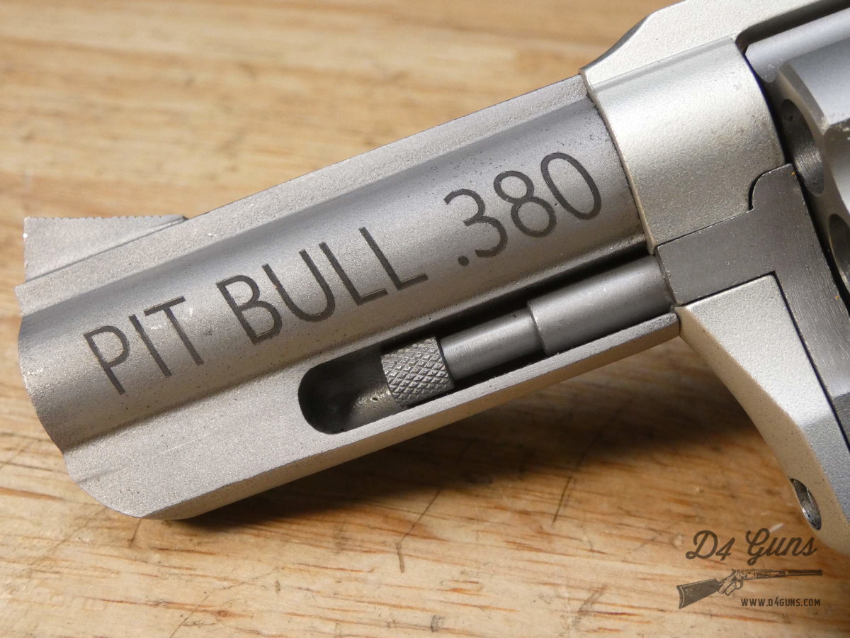 Charter Arms Pitbull 380 - .380 ACP - Stainless Compact Revolver w/ OG Case-img-24