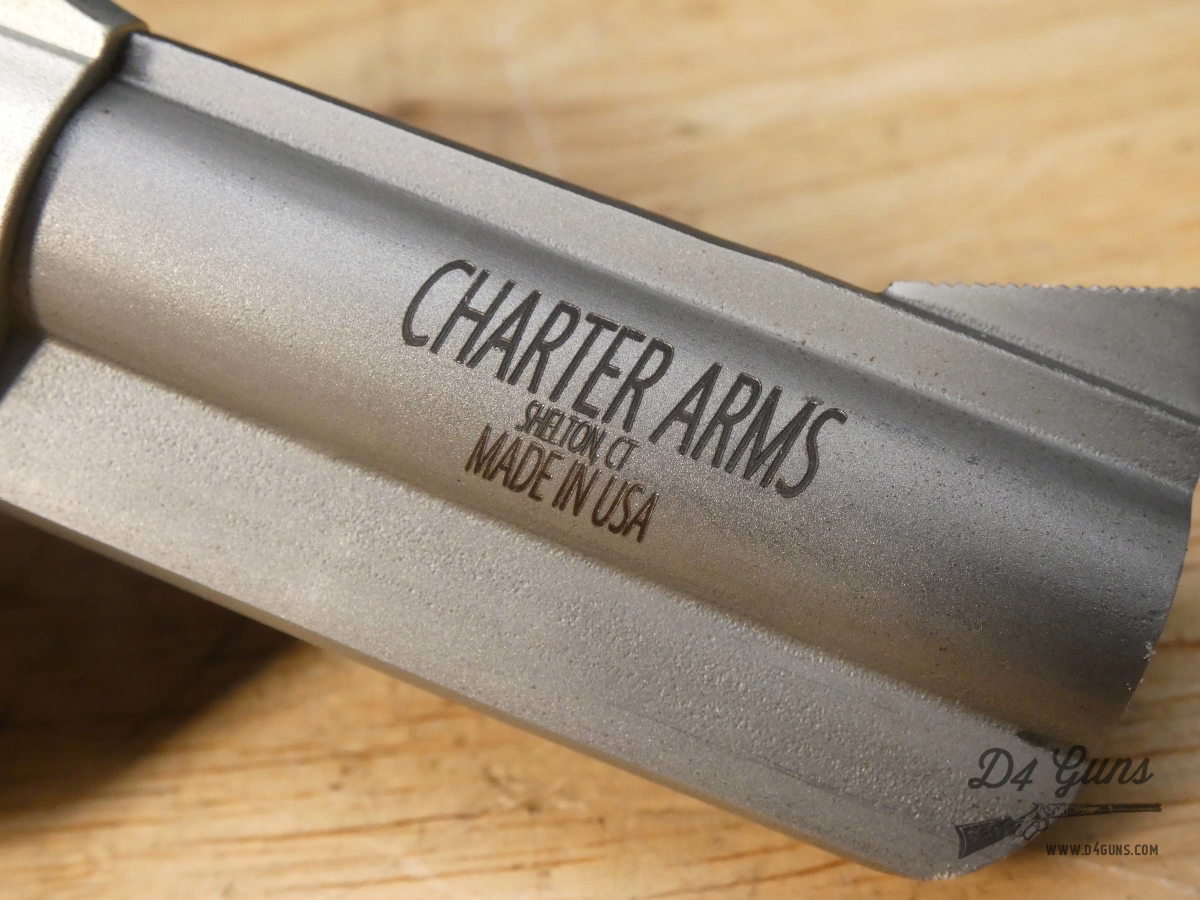 Charter Arms Pitbull 380 - .380 ACP - Stainless Compact Revolver w/ OG Case-img-25