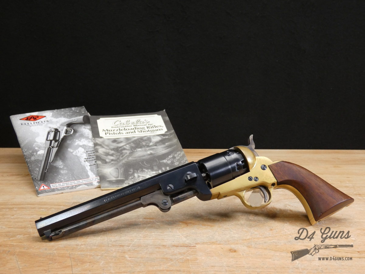 Pietta 1851 Navy - .44 Cal Blackpowder - Italian Clone - MFG 2013-img-1