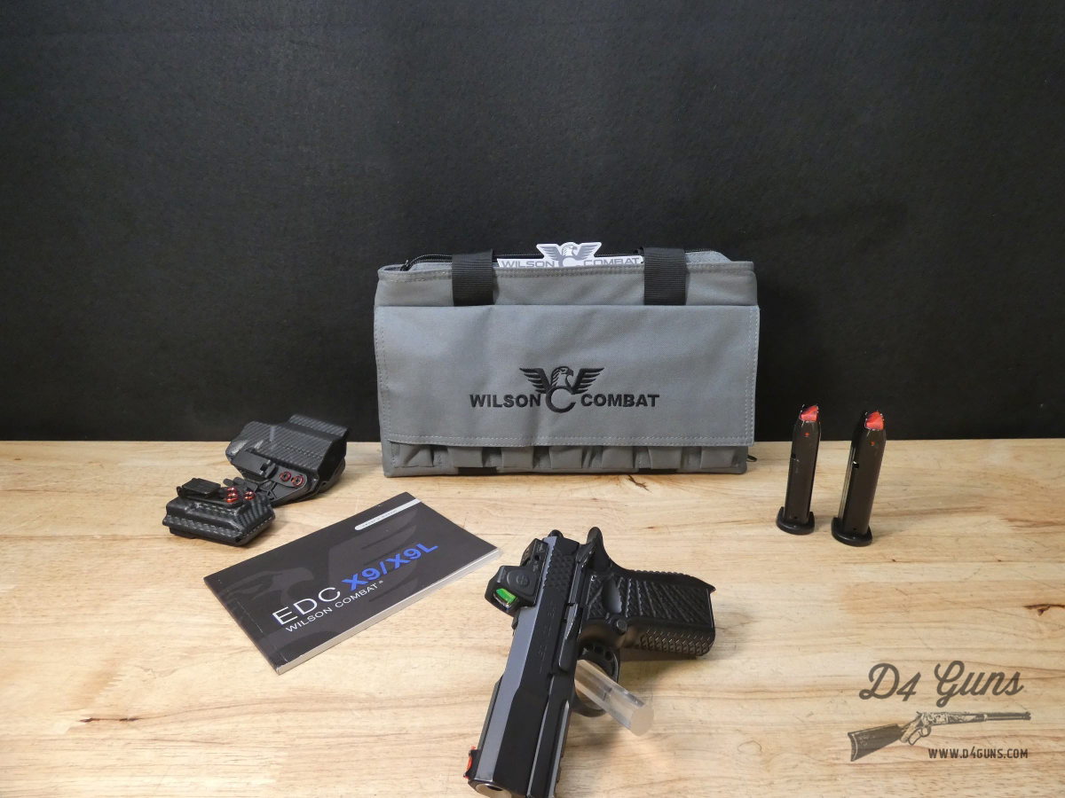 Wilson Combat SFX9 - 9mm - w/ 2 Mags + Holster & Trijicon RMRcc CC07 - SFX-img-1