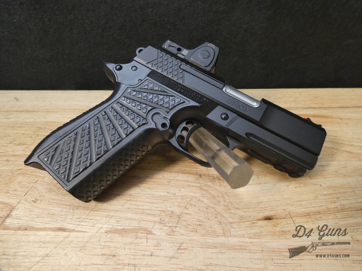 Wilson Combat SFX9 - 9mm - w/ 2 Mags + Holster & Trijicon RMRcc CC07 - SFX-img-3