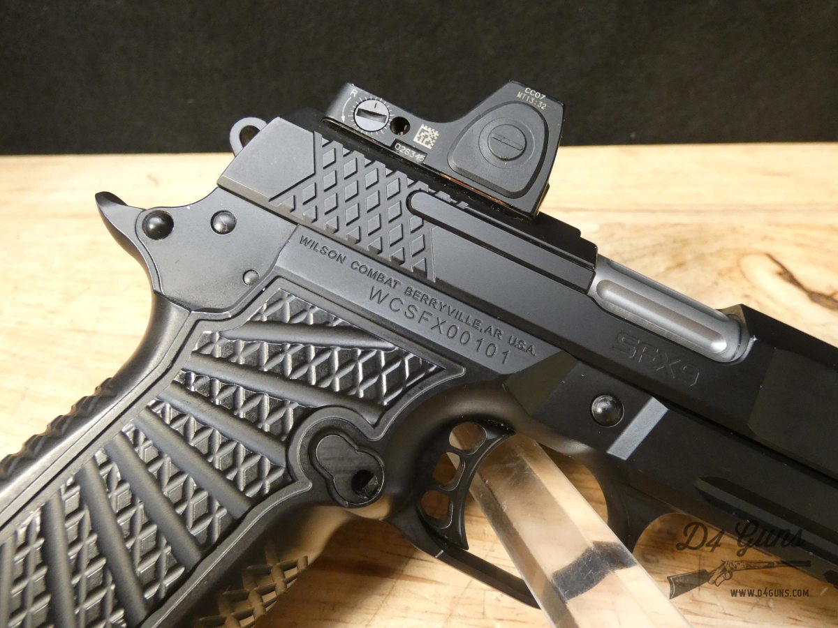 Wilson Combat SFX9 - 9mm - w/ 2 Mags + Holster & Trijicon RMRcc CC07 - SFX-img-12