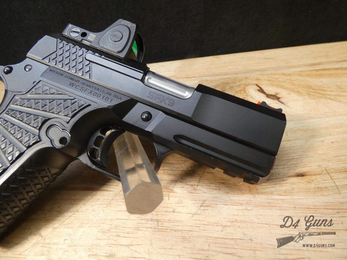 Wilson Combat SFX9 - 9mm - w/ 2 Mags + Holster & Trijicon RMRcc CC07 - SFX-img-13