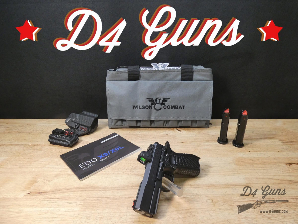 Wilson Combat SFX9 - 9mm - w/ 2 Mags + Holster & Trijicon RMRcc CC07 - SFX-img-0