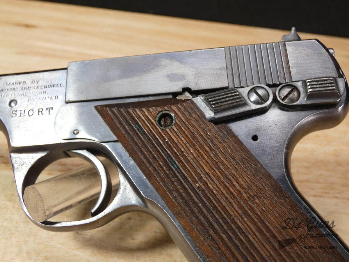 Hartford Arms Model 1925 - .22 Short - w/ OG Box & Leather Holster!-img-5