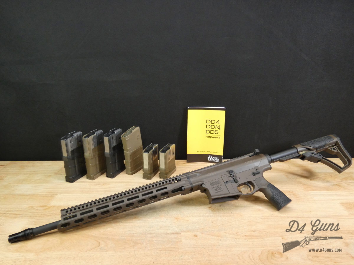 Daniel Defense DD5 V4 - 6.5 Creedmoor - Chocolate Bronze - DD5V4 - 6 Mags-img-1