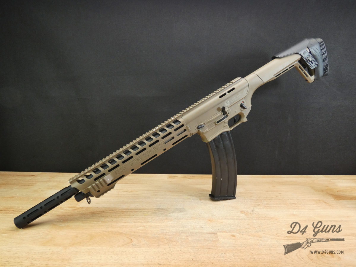 Panzer Arms AR-Twelve - 12 Gauge - Turkey - AR12 - Magnum - Drum Magazine-img-3