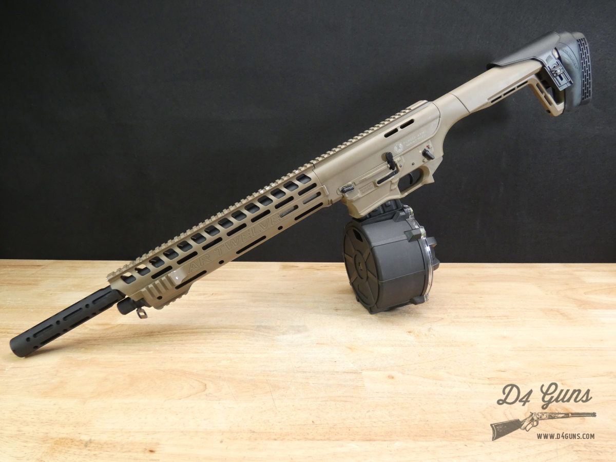Panzer Arms AR-Twelve - 12 Gauge - Turkey - AR12 - Magnum - Drum Magazine-img-4