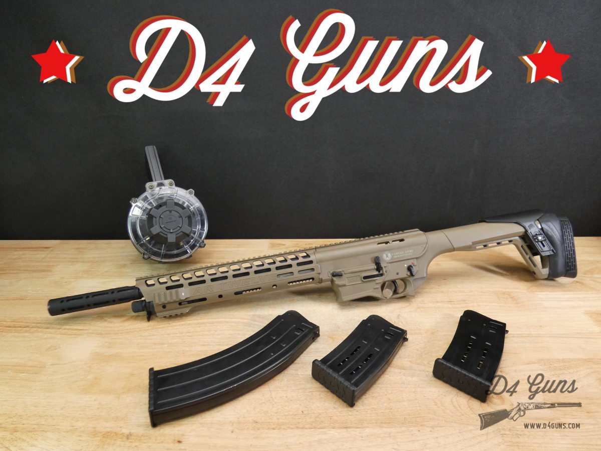 Panzer Arms AR-Twelve - 12 Gauge - Turkey - AR12 - Magnum - Drum Magazine-img-0
