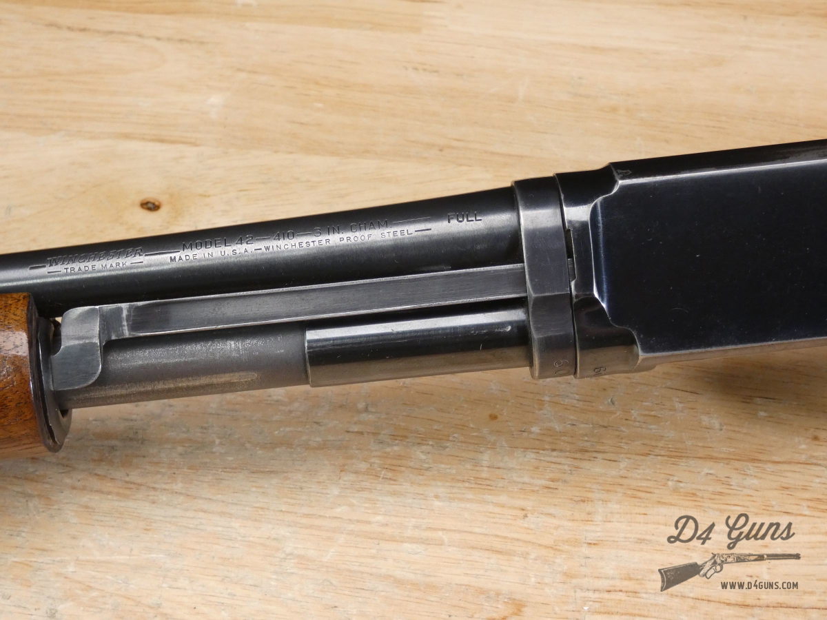 Winchester Model 42 - .410 Bore - MFG 1962 - M42 - 410 Gauge-img-5