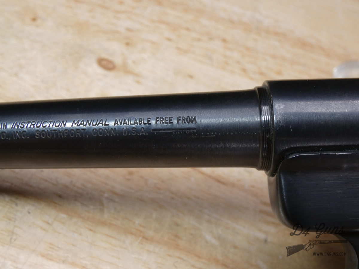  Ruger Mark II Target - .22 LR - MFG 1985 - MKII w/ Herrett Grips! - C-img-5