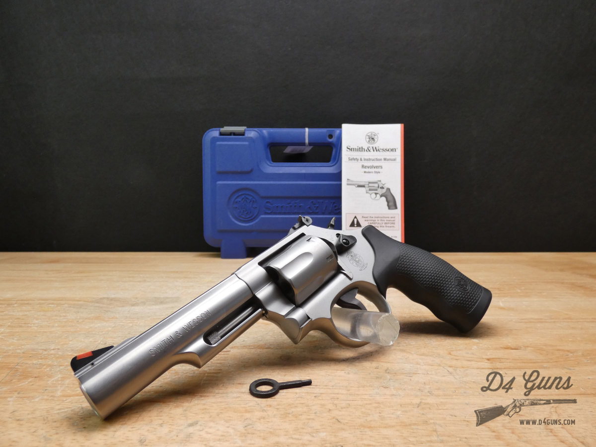Smith & Wesson Model 66-8 - .357 Mag - S&W 66 - Stainless - M66-img-1