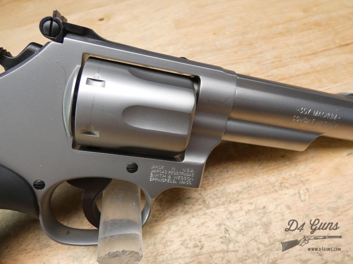 Smith & Wesson Model 66-8 - .357 Mag - S&W 66 - Stainless - M66-img-26