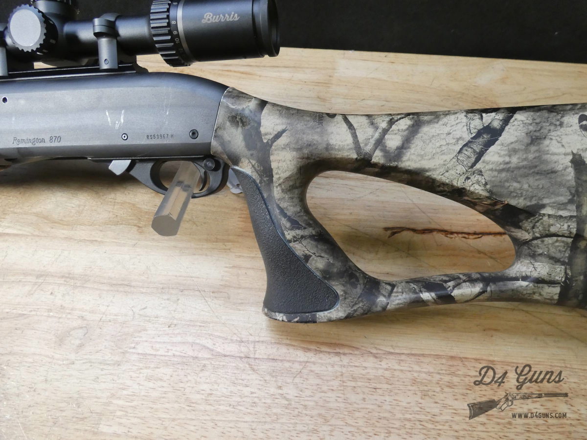 Remington 870 SPS Super Slug - 12 Gauge - w/ 3 Inch Chamber & Burris Scope-img-5