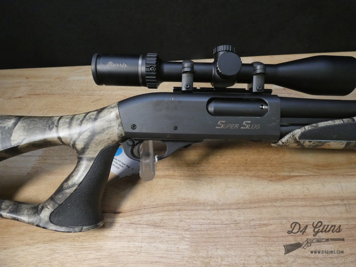 Remington 870 SPS Super Slug - 12 Gauge - w/ 3 Inch Chamber & Burris Scope-img-18