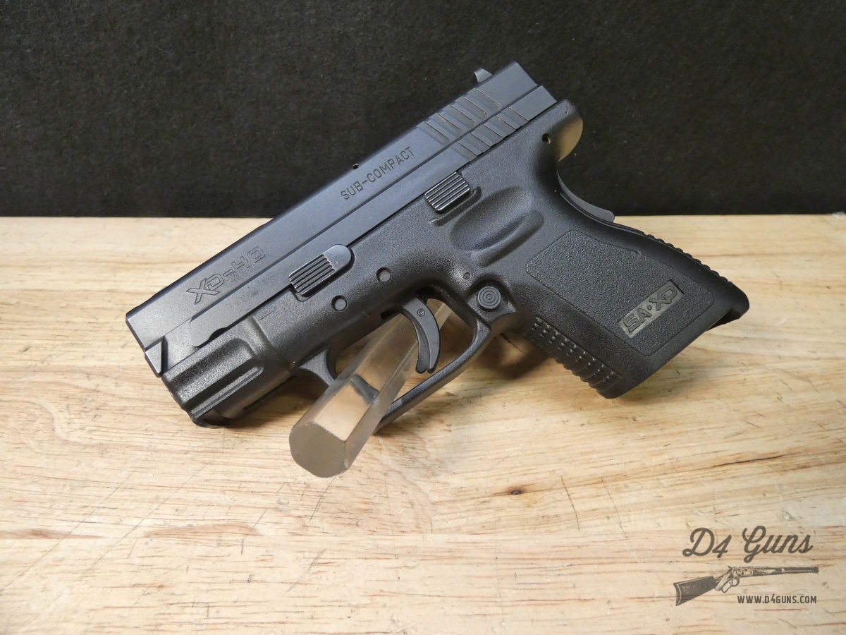 Springfield Armory XD-40 Sub-Compact - .40 S&W - w/ 3 Mags + More - XD -img-2