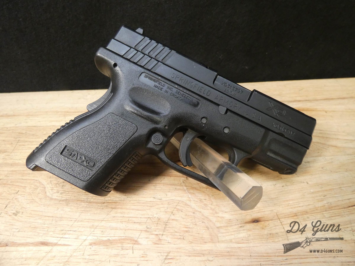Springfield Armory XD-40 Sub-Compact - .40 S&W - w/ 3 Mags + More - XD -img-3