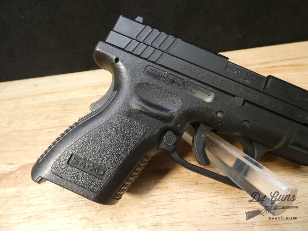 Springfield Armory XD-40 Sub-Compact - .40 S&W - w/ 3 Mags + More - XD -img-11