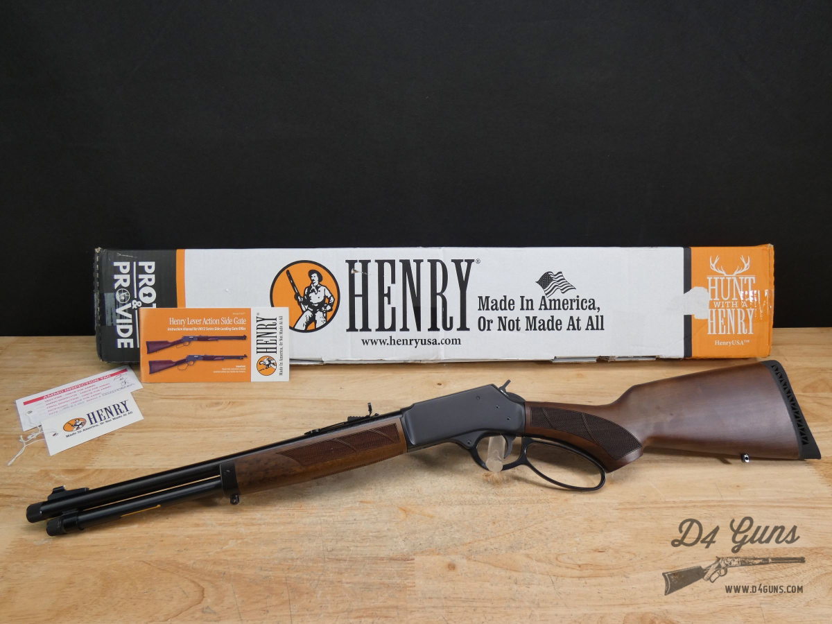Henry H012 Protector Carbine - .357 Mag & .38 SPL - Walnut - Threaded - C-img-1