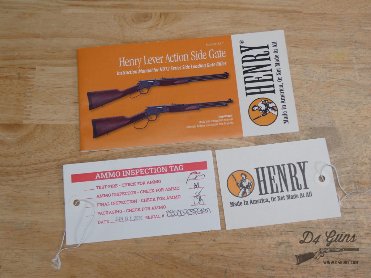Henry H012 Protector Carbine - .357 Mag & .38 SPL - Walnut - Threaded - C-img-37