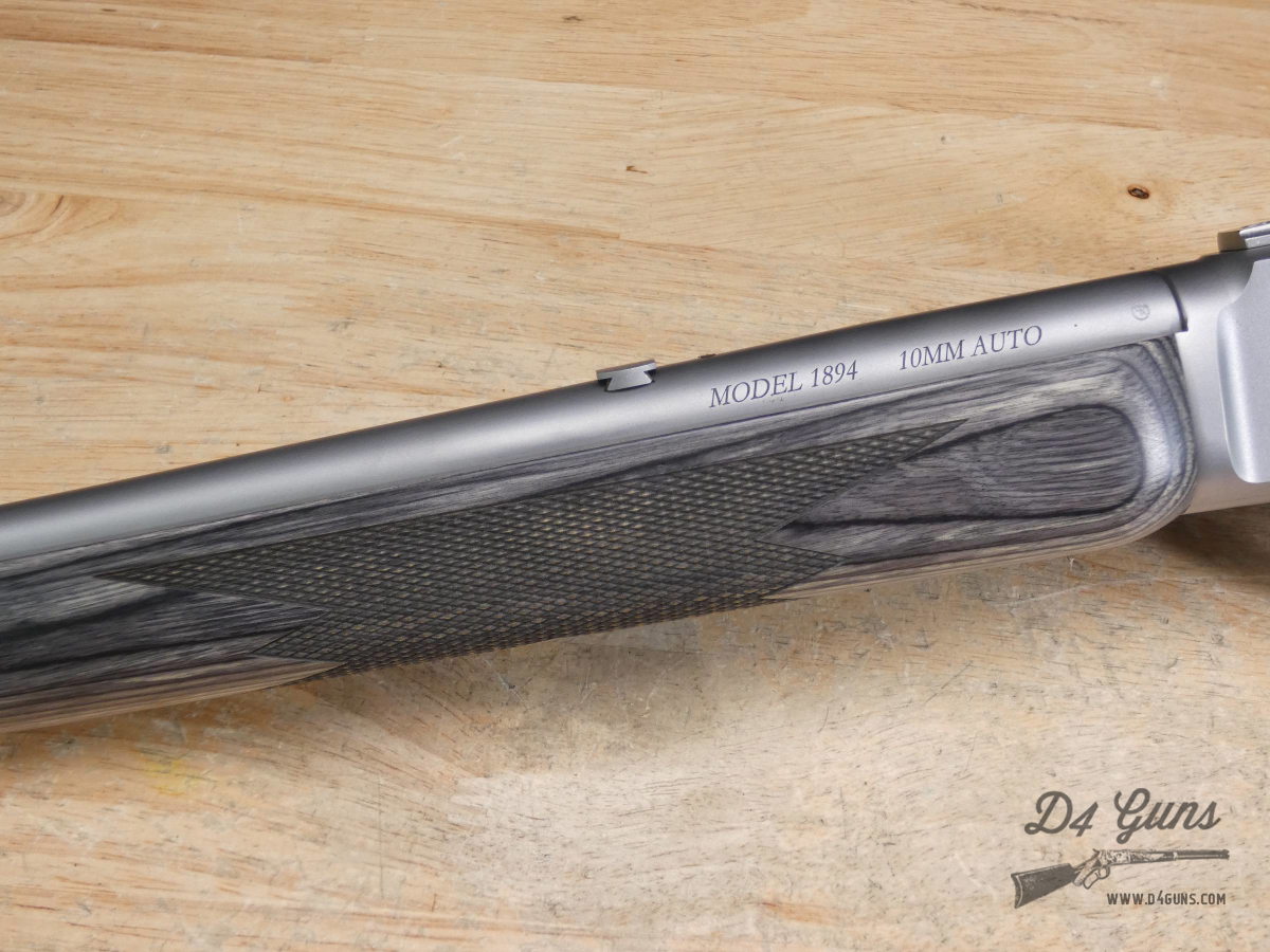 Marlin 1894 Trapper - 10mm Auto - Ruger - Stainless - Skinner Sight -  C-img-4
