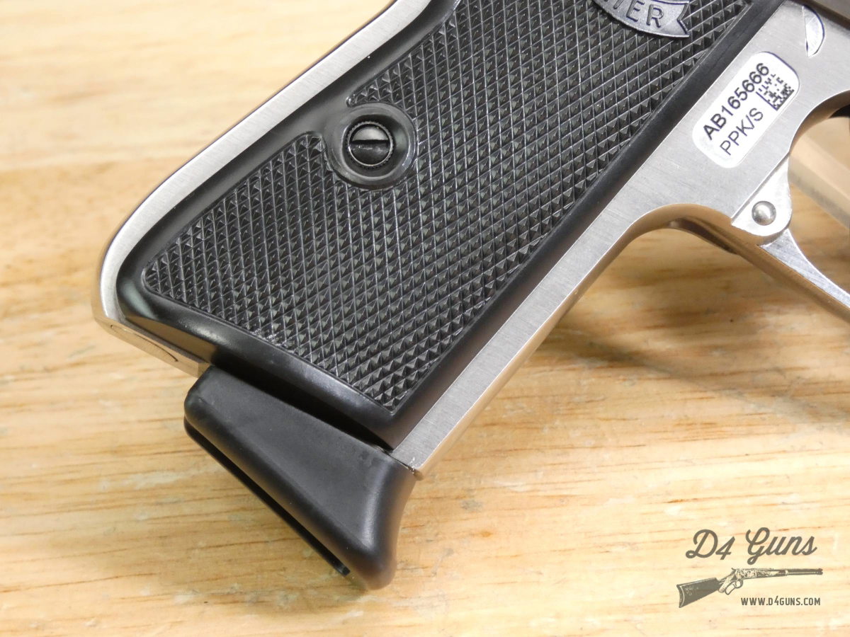Walther PPK/S - .380 ACP - PPK - Stainless - OG Box & Case - 2 Mags - CCW-img-7