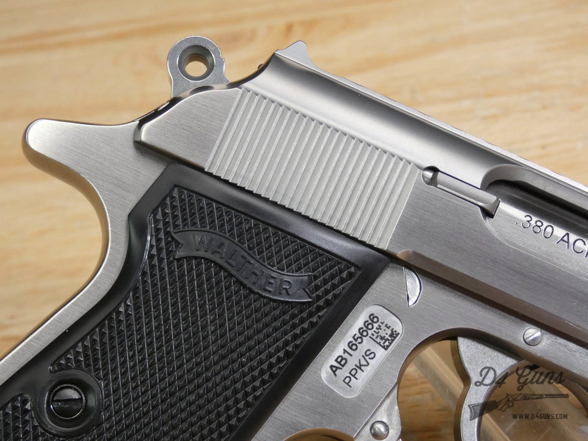 Walther PPK/S - .380 ACP - PPK - Stainless - OG Box & Case - 2 Mags - CCW-img-8