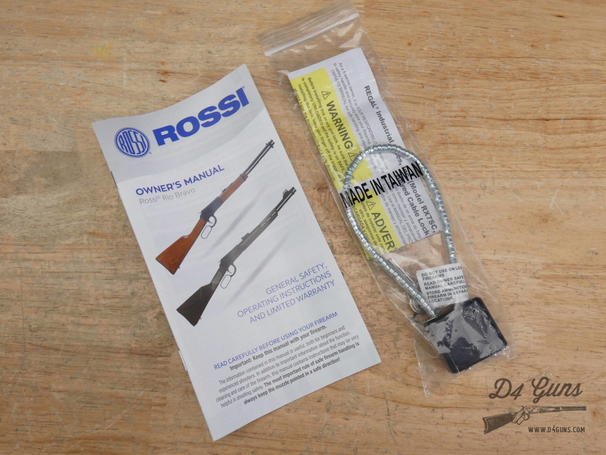 Rossi Rio Bravo - .22 LR - OG Box - Classic Lever Action Plinker - LOOK!-img-35