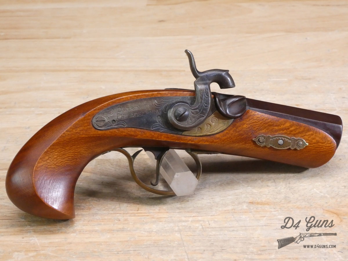 Derringer Philadelphia Black Powder Pistol - .45 Cal -img-2