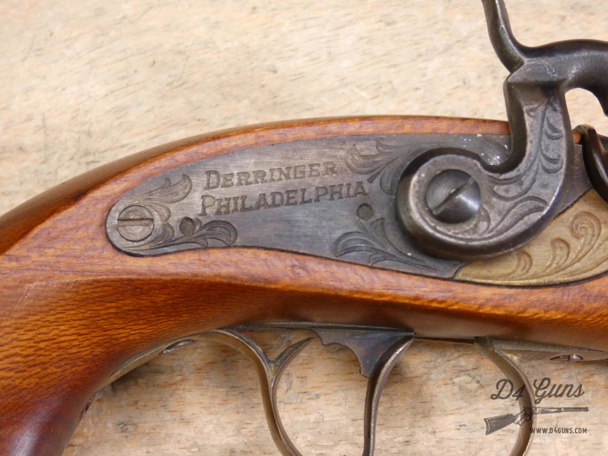 Derringer Philadelphia Black Powder Pistol - .45 Cal -img-6