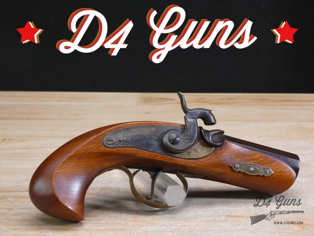 Derringer Philadelphia Black Powder Pistol - .45 Cal -img-0