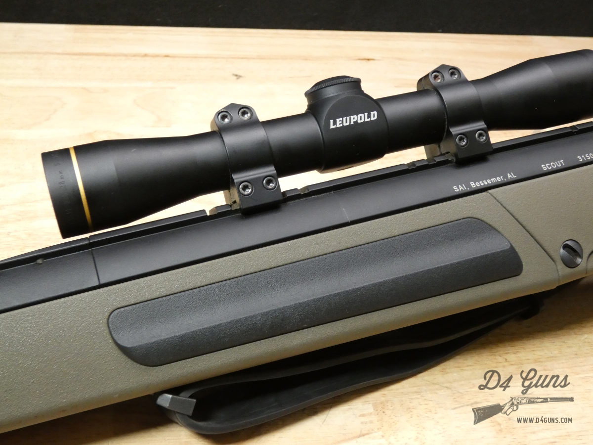 Steyr Mannlicher Scout - .308 Win - XLNT w/ Leupold Scope & MORE - C -img-4
