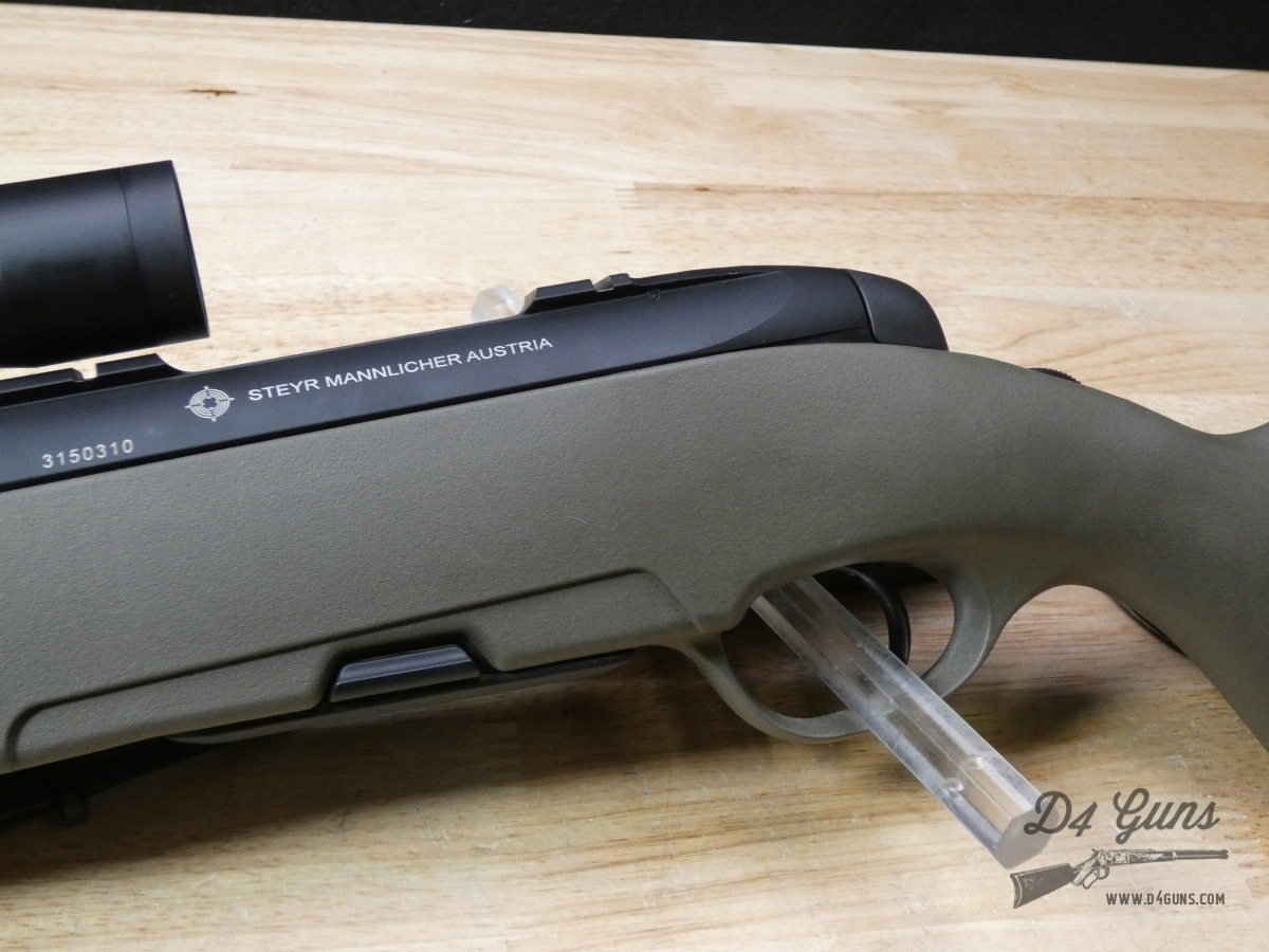 Steyr Mannlicher Scout - .308 Win - XLNT w/ Leupold Scope & MORE - C -img-6