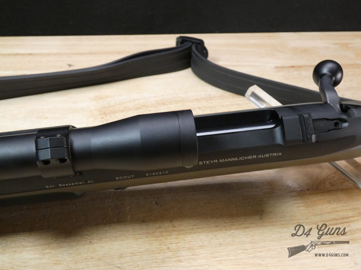 Steyr Mannlicher Scout - .308 Win - XLNT w/ Leupold Scope & MORE - C -img-13