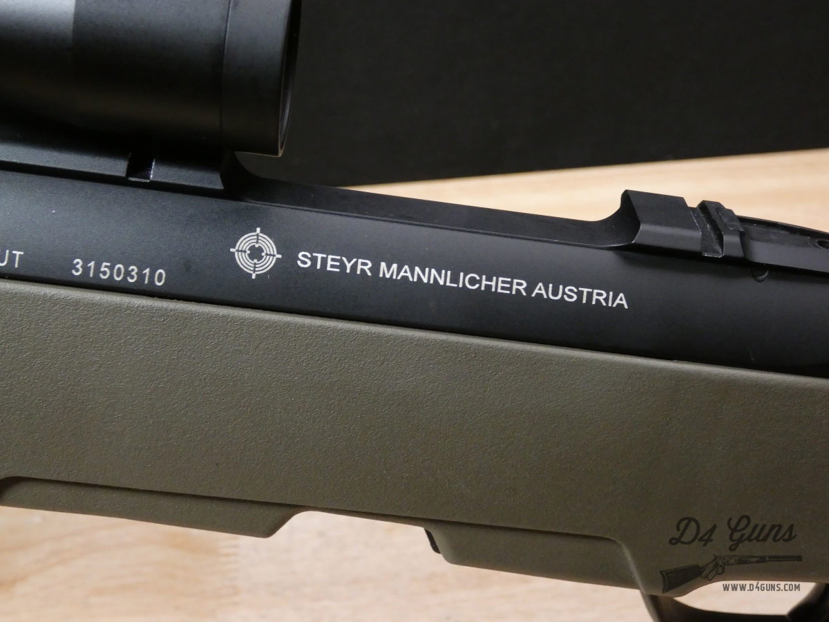 Steyr Mannlicher Scout - .308 Win - XLNT w/ Leupold Scope & MORE - C -img-37