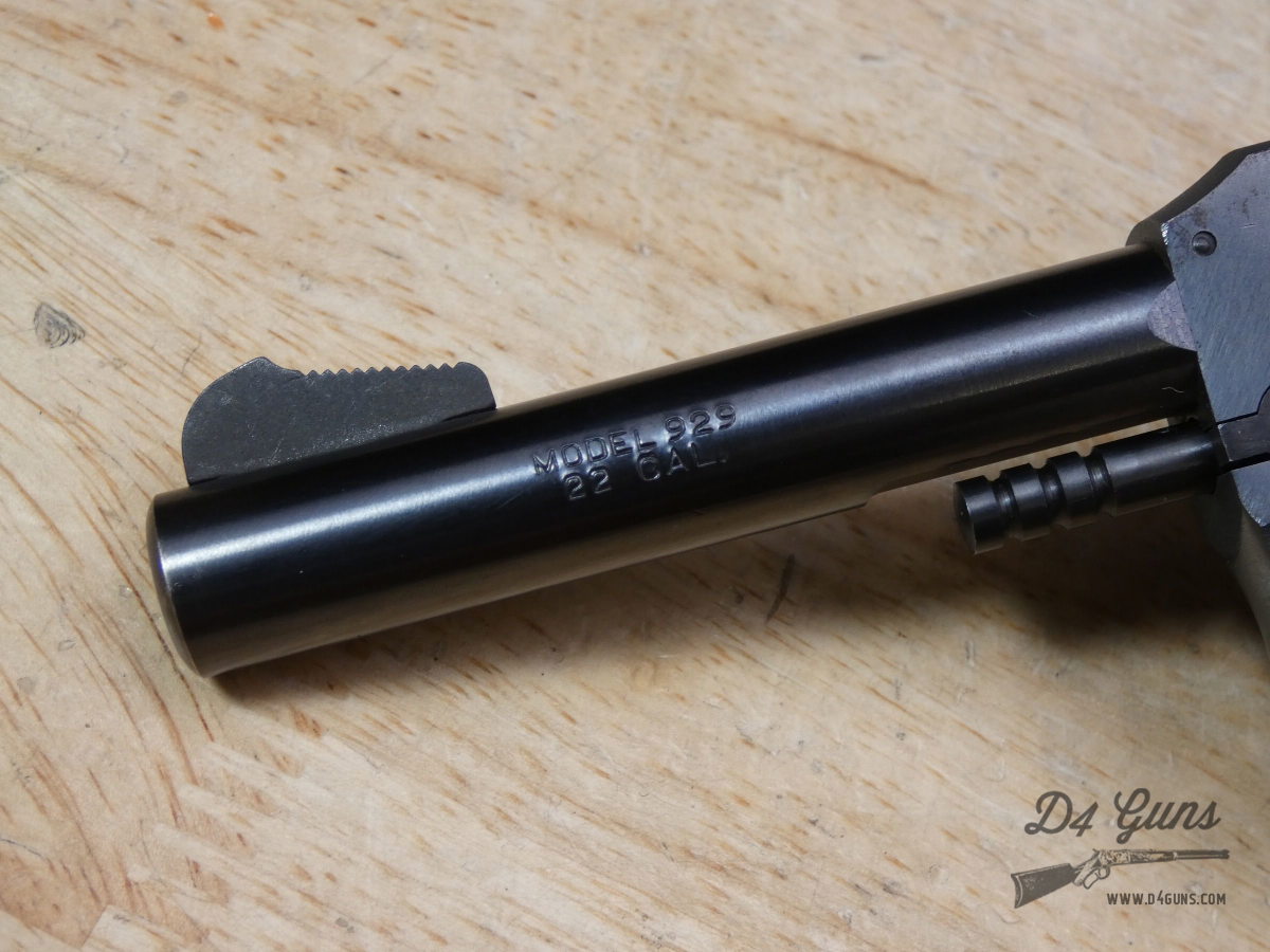 H&R Model 929 2nd Model - .22 LR - MFG 1975 - SA/DA - Harrington - 9-Shot-img-15