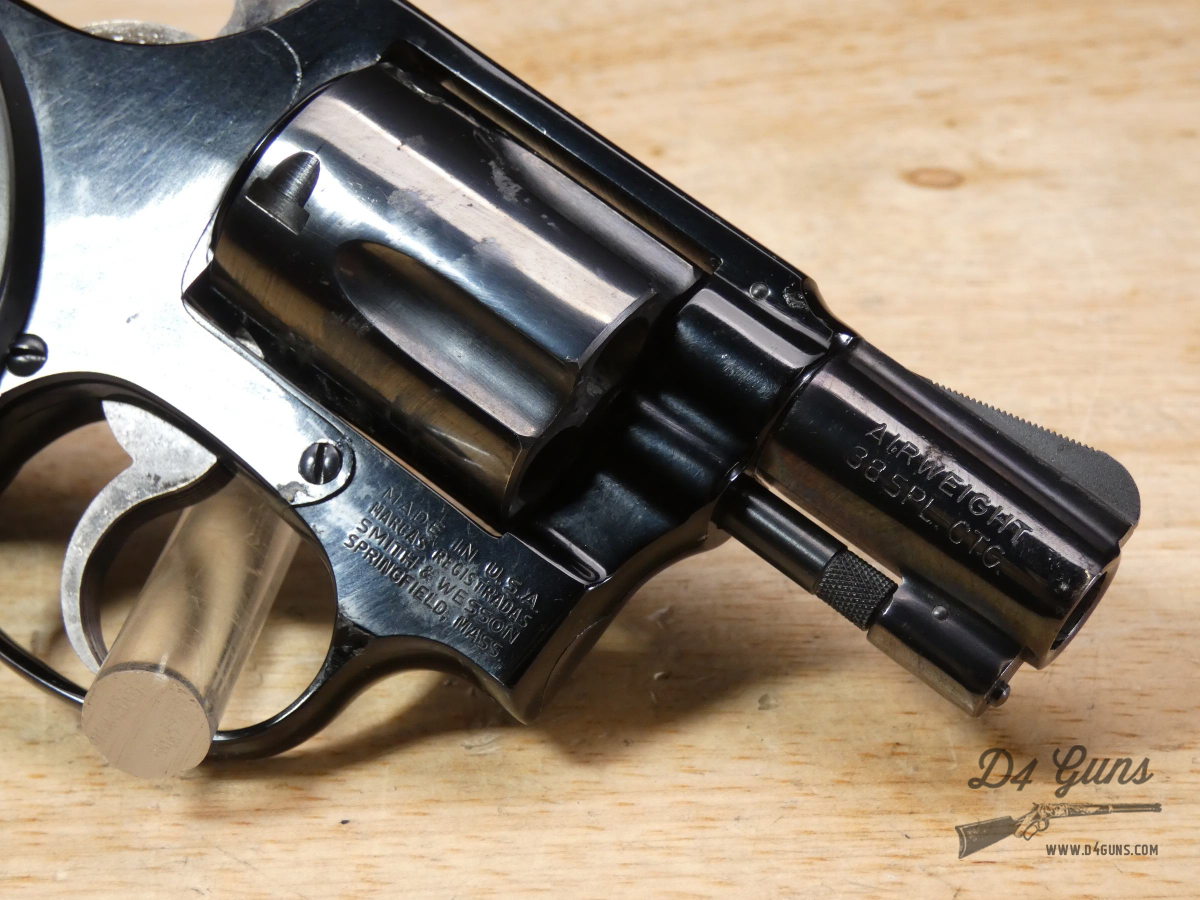Smith & Wesson Model 37 Airweight - .38 SPL - S&W Snub Nose - CCW-img-8