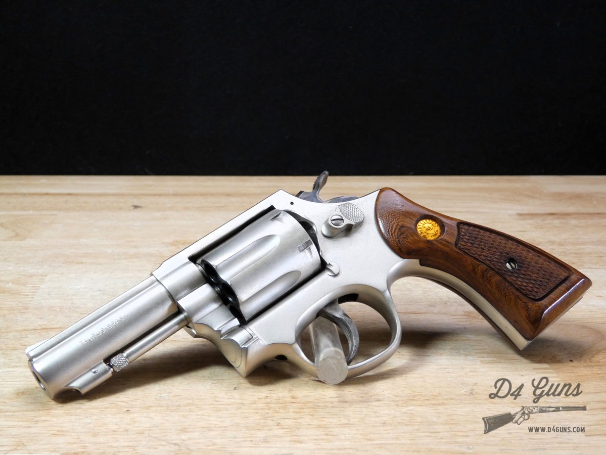 Taurus Model 82 Nickel - .38 SPL - Made in Brazil - 3in BBL - M82-img-1