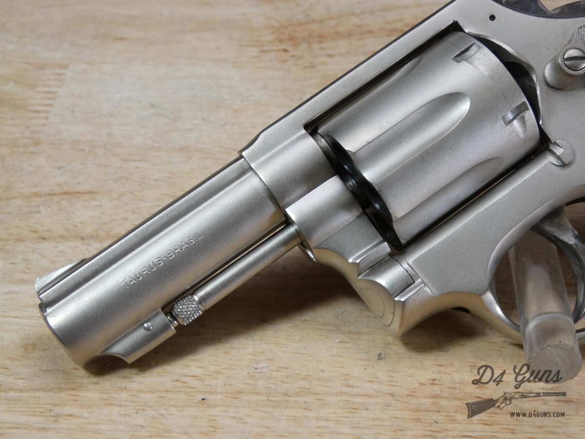 Taurus Model 82 Nickel - .38 SPL - Made in Brazil - 3in BBL - M82-img-2
