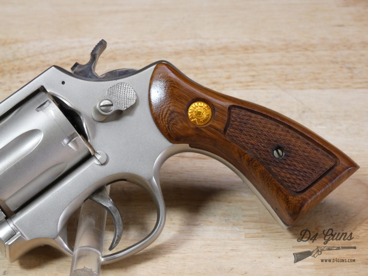 Taurus Model 82 Nickel - .38 SPL - Made in Brazil - 3in BBL - M82-img-3