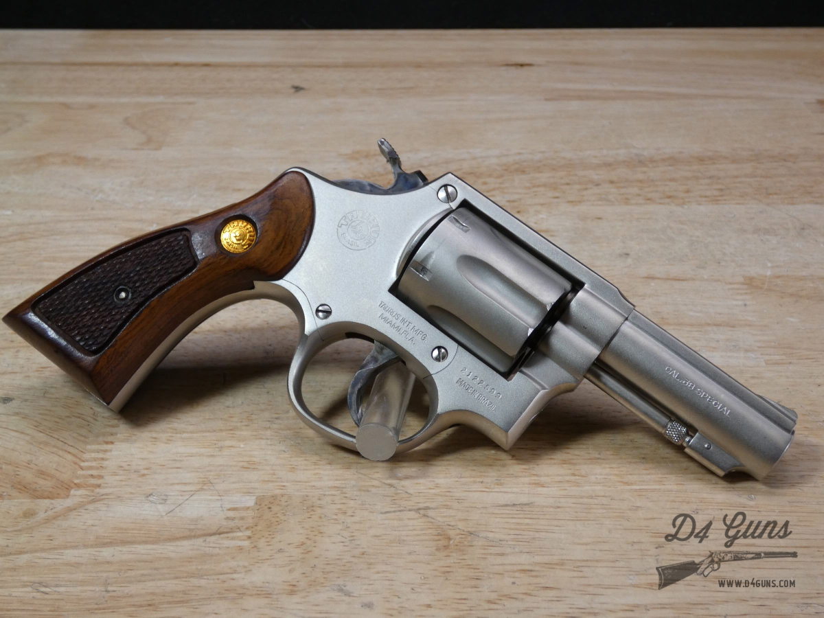 Taurus Model 82 Nickel - .38 SPL - Made in Brazil - 3in BBL - M82-img-7