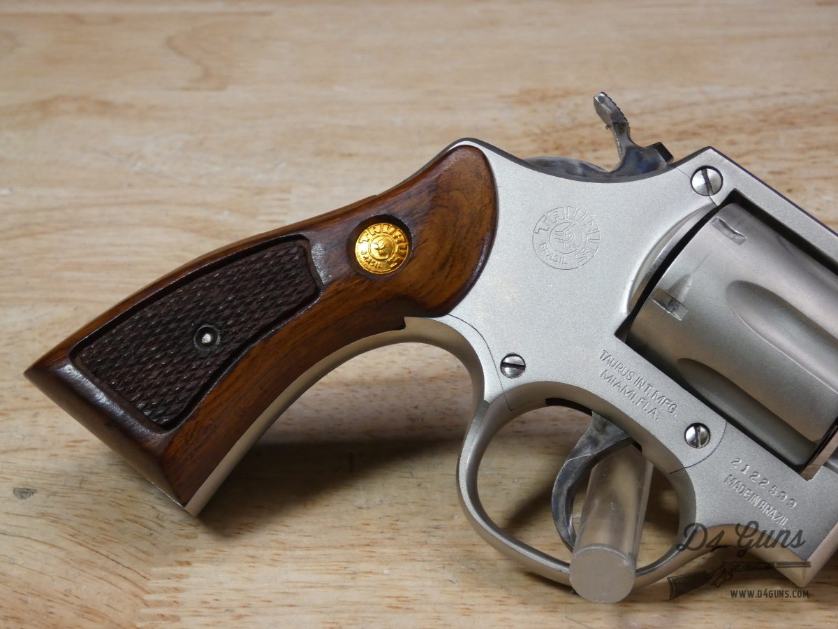 Taurus Model 82 Nickel - .38 SPL - Made in Brazil - 3in BBL - M82-img-9