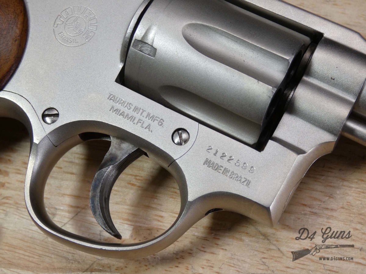Taurus Model 82 Nickel - .38 SPL - Made in Brazil - 3in BBL - M82-img-14